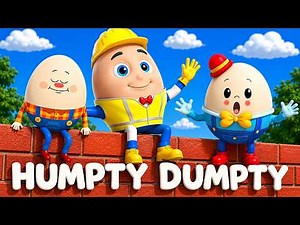 🌈 Humpty Dumpty Mega Remix 🎉 | Interactive Toddler Learning Songs | KinderFun Nursery Rhymes