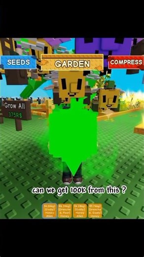 Honey alien apple || Roblox - Grow a garden
