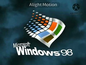 Windows 98 Logo in Old School