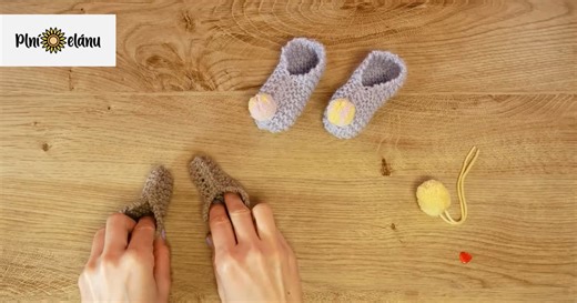 VIDEOTIP Pletené papučky z vlny: Takto BUDÚCEJ MAMIČKE vyrobíte ten najkrajší darček - Plnielanu.sk