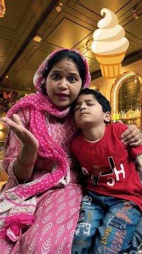 Anaya fell asleep while eating ice cream 😳 #funny