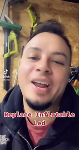 Replace led in your inflatable #viral #lifehacks #halloween #christmas #dadsoftiktok #fyp #tutorial