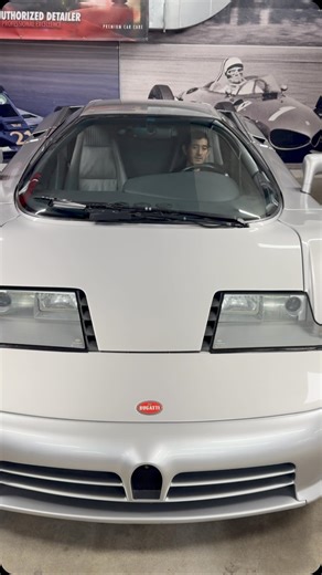 16K views · 1.3K reactions | There are many secrets and quirks to unlock when we talk #bugatti #eb110 There’s the engine… a quad turbo v12, a revolutionary configuration in the early 90s. The spoiler that rises only when the engine is on And then there is the color… Can you guess what was the original color of our eb110? #petersenautomotivemuseum #petersen #museum #thevault #hypercar #bugattieb110 | Petersen Automotive Museum | Facebook