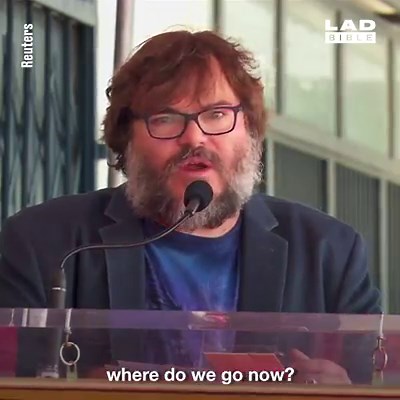 5.9M views · 72K reactions | Jack Black has finally been given a star on the Hollywood Walk of Fame, and his speech was the most Jack Black thing ever  | LADbible | Facebook