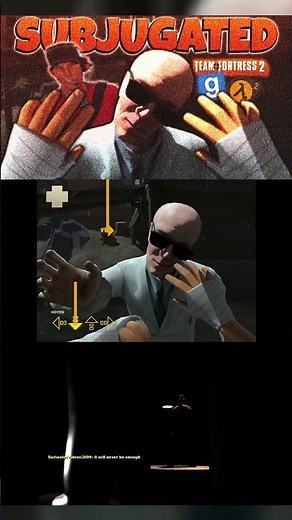 Friday Night Funkin' SUBJUGATED (a BadwaterVideos2009) | Team Fortress 2 Vs Garry's Mod #shorts #tf2