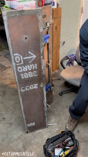 25 reactions | Day 32: Wiring the first ever camera-wired gun safe....