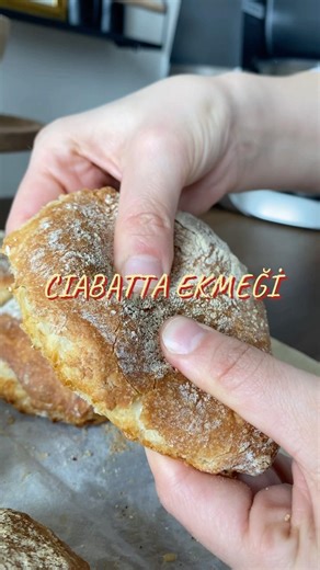 ‼️ HAZMI KOLAY, ŞİŞKİNLİK YAPMAYAN EKMEK “CİABATTA”