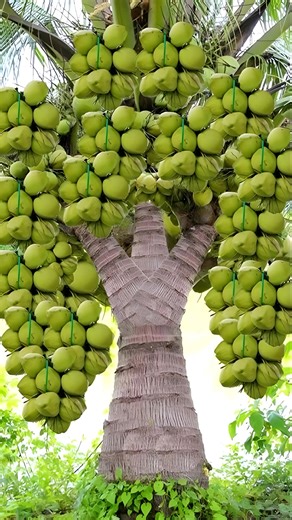 154K views · 353 reactions | a new technique for growing and multiplying coconut trees from young fruit.#growingfruits #garden #coconut | Tree Gardens | Facebook