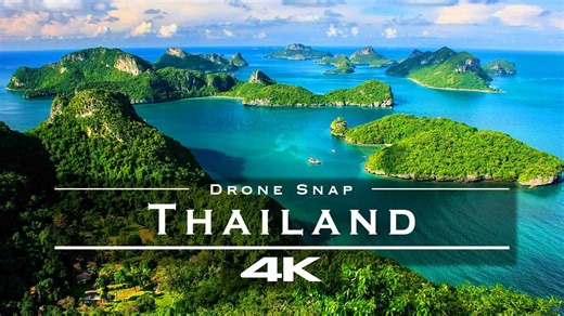 Explore Thailand from above | 4K drone video