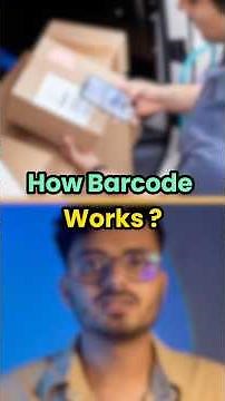 How Barcode Works? 🤯 The tech behind barcode explained #shorts #trending #tech