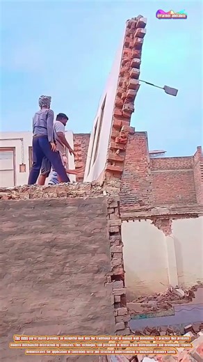 The Art of Manual Demolition of Aging Brick Walls