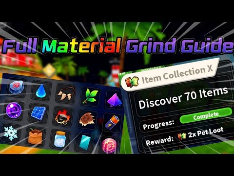 [CHECK DESCRIPTION] How to get and afk grind every Material in Pet Fighters