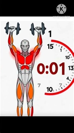 30 Sec Dumbbell Challenge ⏱️ Can You Finish? #love