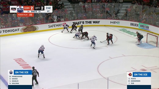 WALMAN BLASTS IT HOME IN OT!! 💥 Jake Walman wins it in overtime in his first game of the season! | NHL