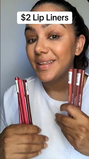 $2 Lip Liners | LA Colors Gel Lip Liners | #lipliner #affordablemakeup