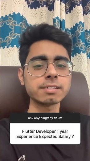 Flutter Developer Salary?🔥