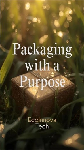 Eco-Friendly Packaging 🌿 The Future of Sustainable Design #ecoinnovatech #sustainablesolutions