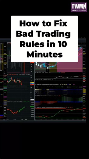 How to Fix Bad Trading Rules in 10 Minutes Learn the fastest way to evaluate your trading rules and spot if they’re too tight or blocking good setups. Review 13 shifts in a row, analyze which trades worked and which didn’t, and adjust your criteria with real data — not emotion. A simple 10-minute process that can level up any trader’s strategy. Join the Market Weather Masterclass today!⬇️ https://go.tradewithmenow.com/mc-yt #tradewithmenow #marketweather #daytrading #tradingstrategy #tradinglive