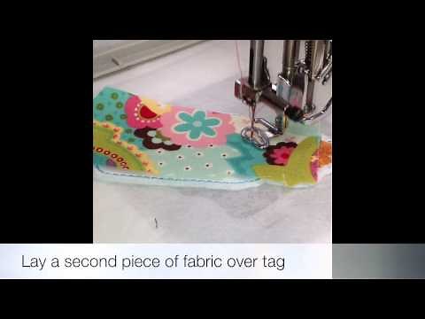 Tag-A-Long Embroidery from www.HopeYoder.com