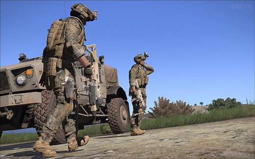 USMC Infantry Re-Texture addon - ARMA 3