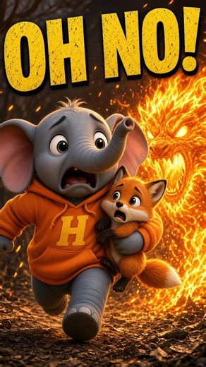 Oh No! Magical Fire Chases Hatti and Baby Fox