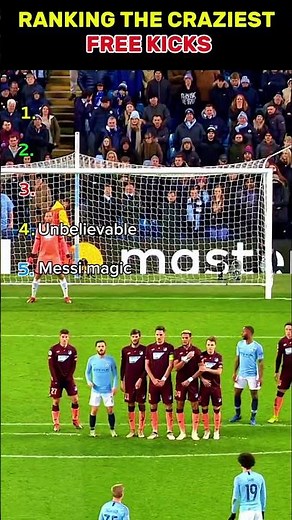 Ranking the Greatest Free-Kick Goals Ever. Which one deserves the #1 spot?