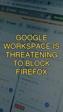 Google Workspace Is Threatening to Block Firefox