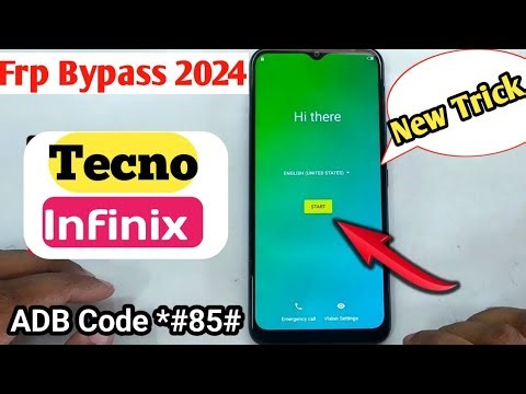 Tecno Infinix Frp Bypass New Tricks *#85# | Tecno/Infinix Open Browser code *#85# Enable ADB)