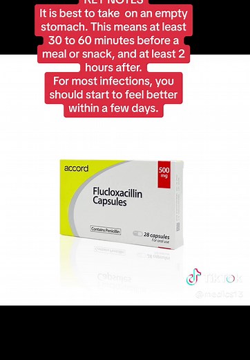 Flucloxacillin: Uso y Efectos Secundarios