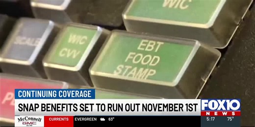 750,000 Alabamians to be affected by SNAP cuts