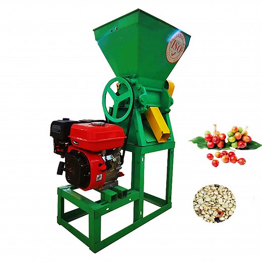 [Hot Item] Industrial Coffee Cherry Pulping Pulper Coffee Dehulling Machine Coffee Bean Peeling Machine