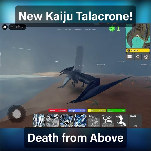 Talacrone in Kaiju Universe #kaijuuniverse #shorts