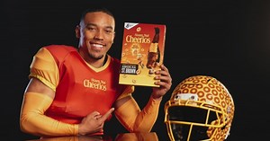 Amon-Ra St. Brown to be featured on Cheerios cereal box