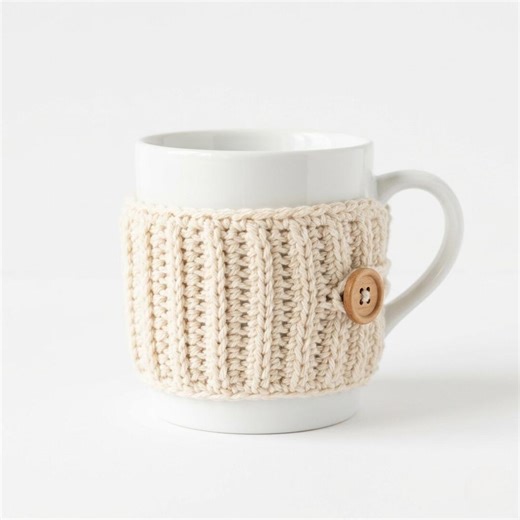 Beginner Crochet Cup Cozy Pattern, Coffee Sleeve PDF, Fits 12-20oz Mugs (instant Download) - Etsy