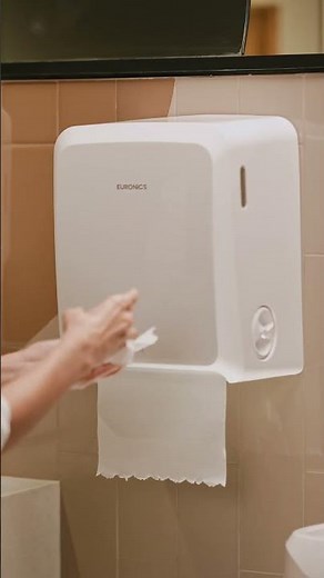 Paper Towel Dispenser EP17 Autocut HRT, Auto Cut Hand Towel Dispenser for Washbasin Area | Euronics