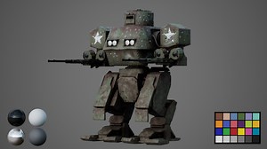 WW2 Inspired Mech, Alfredo Castro-Rosas