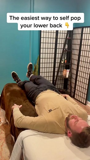 Easy Lower Back Popping Technique for Better Health