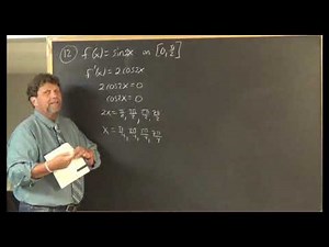 Mean Value Theorem