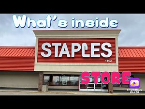 What’s inside in the STAPLES STORE 🏬 | Margie’s Lifestyle | Margie life in the USA
