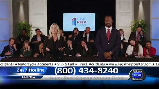 Legal Help Center TV Spot, 'Listen Up: Super Bowl Champ' Featuring Vernon Davis