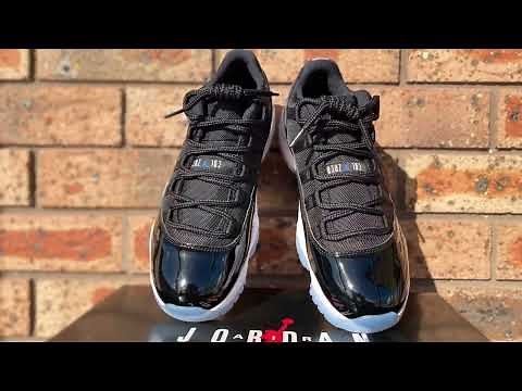Unboxing Air Jordan 11 Retro Low 'Space Jam' 2024 On Feet