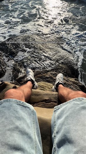 One day you look around and realize there’s nowhere to go but forward. #nature #beach #ocean #growthmindset #mentalclarity