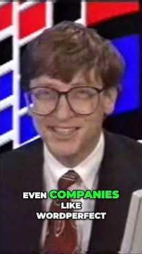 "How Bill Gates Introduced Windows to the World and Changed Computing Forever!"