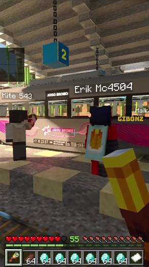 Kereta Api Belang dan Mod Minicraft - Gibonz Myraft