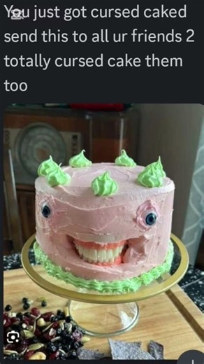 do it the cursed cake NEEDS to take over the world #trending #cursedmemes