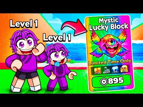 Roblox Escape Waves For Lucky Blocks...