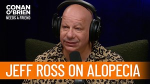 282K views · 4K reactions | Jeff Ross talks about his journey with alopecia and shares his reaction to the Oscars slap. https://listen.teamcoco.com/jeffross | Team Coco | Facebook