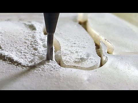 CNC Guitar Inlay Part 2 - Cutting Shell Material