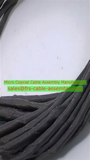 UAV lidar power data low noise phase matched HDMI 21 JAE to Moldex IP67 TPU jacket double shield min