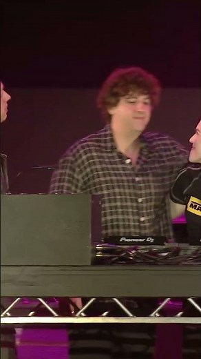 Jamie xx, Oliver Sim, and Romy at Lido Festival (2025) #thexx #festivalseason